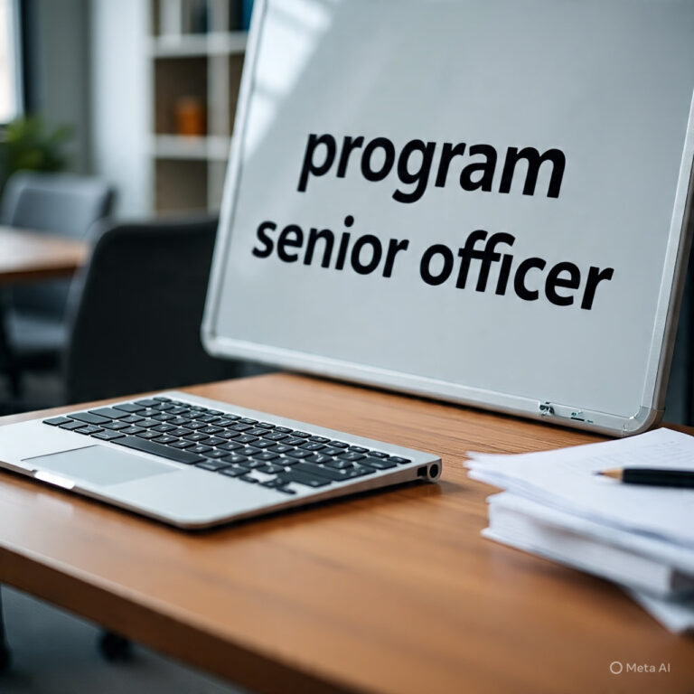 Senior Program Officer (2 Slots)