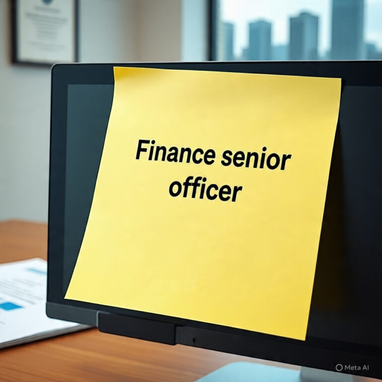 Senior Finance Officer