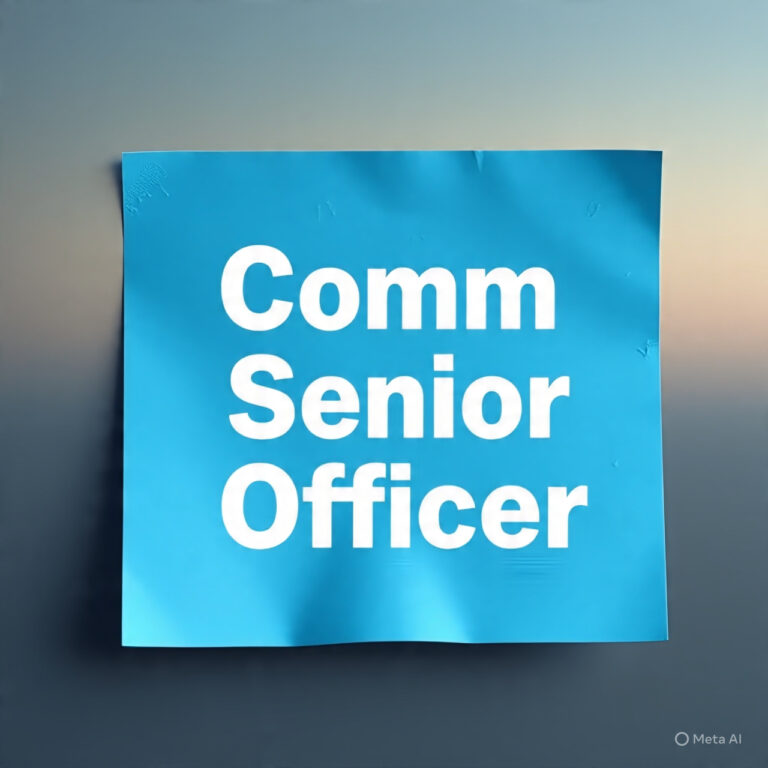 Senior Communications Officer