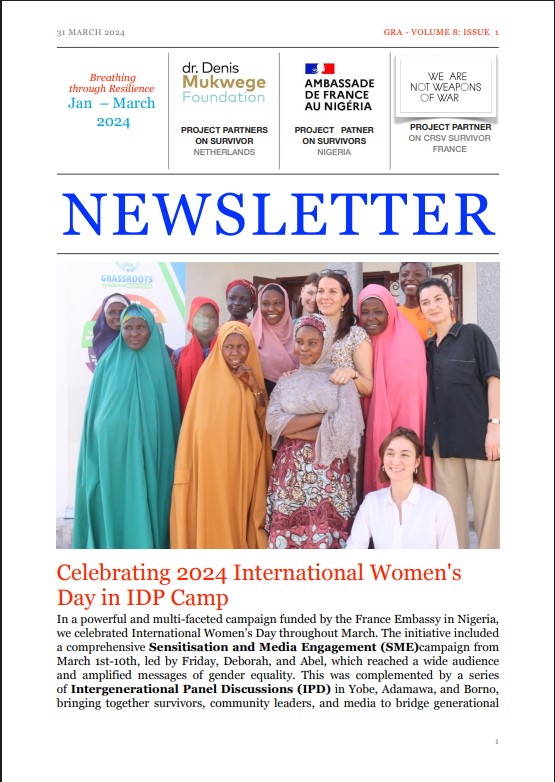 Newsletter Vol 8 Issue 1